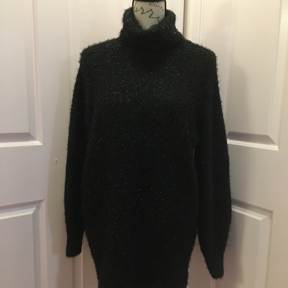 H & M Stylish Fuzzy Sparkle Sweater EUC! - Picture 3 of 8